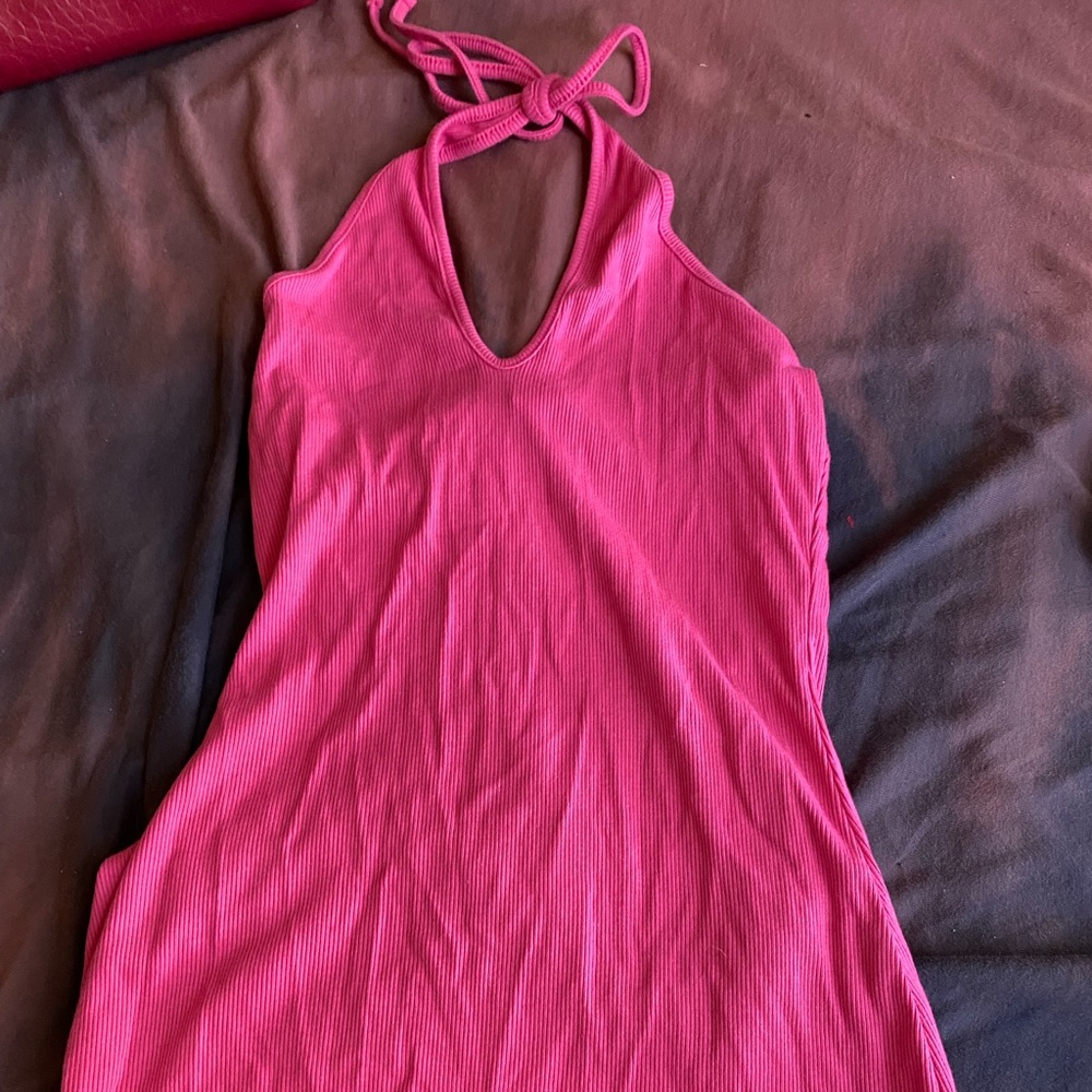 Halter Backless Dress